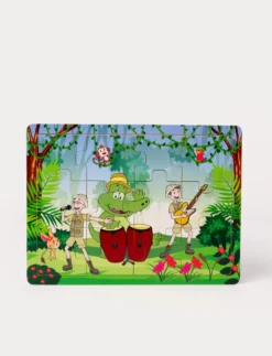 Arne Alligator, Pussel, 12 bitar