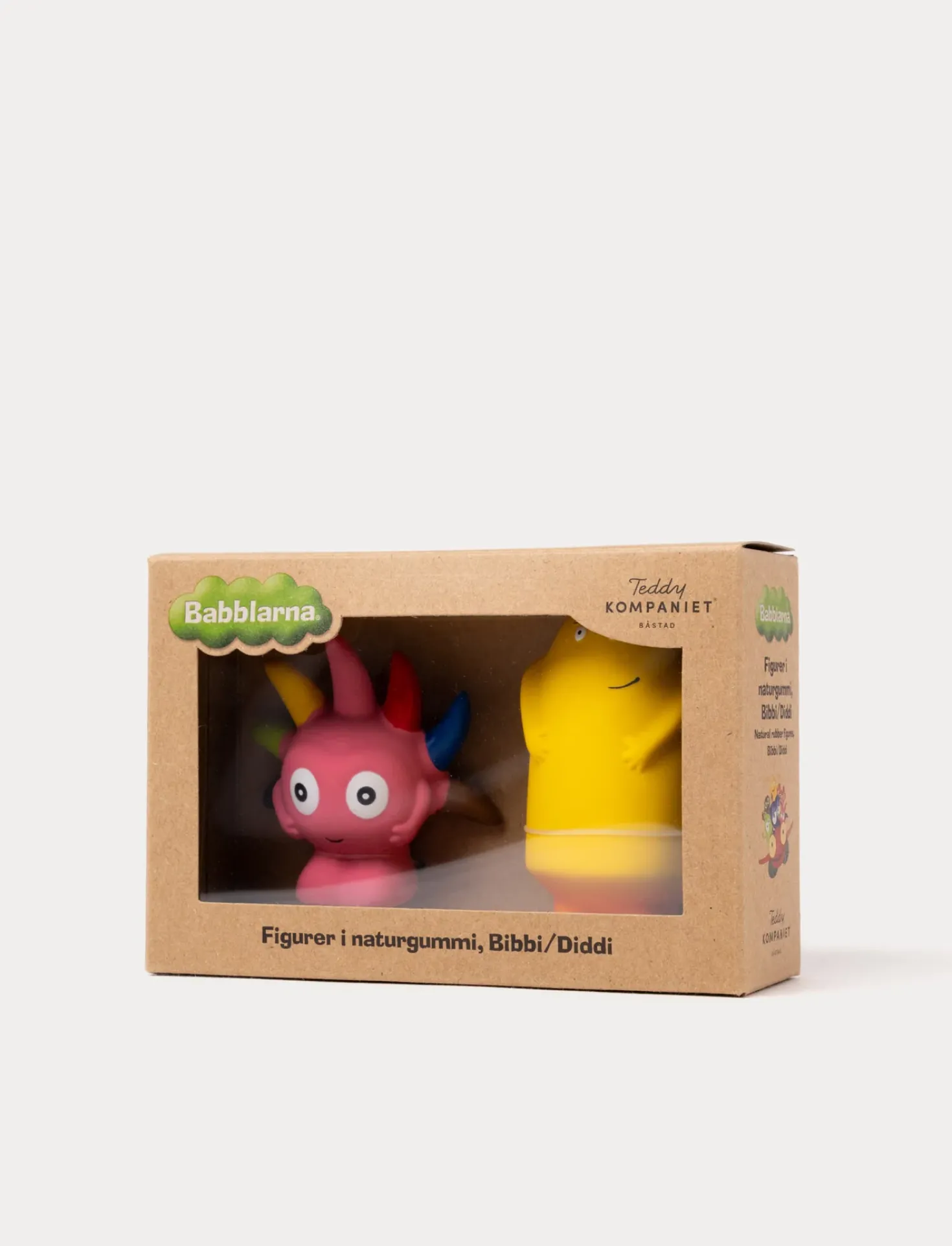 Babblarna, Figurer i naturgummi, Bibbi/Diddi
