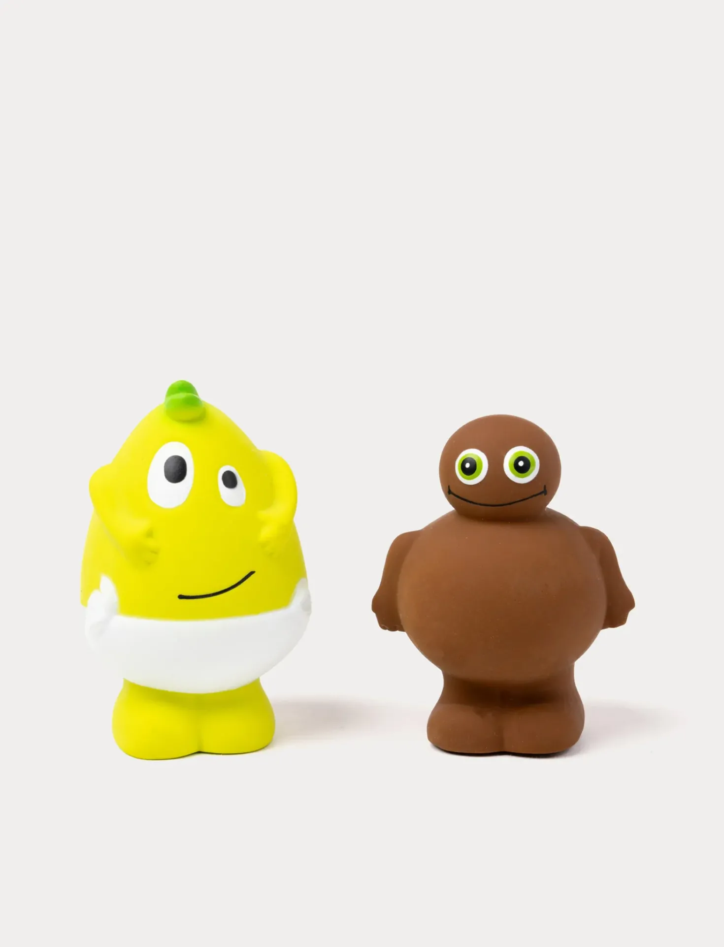 Babblarna, Figurer i naturgummi, Babba/Dadda