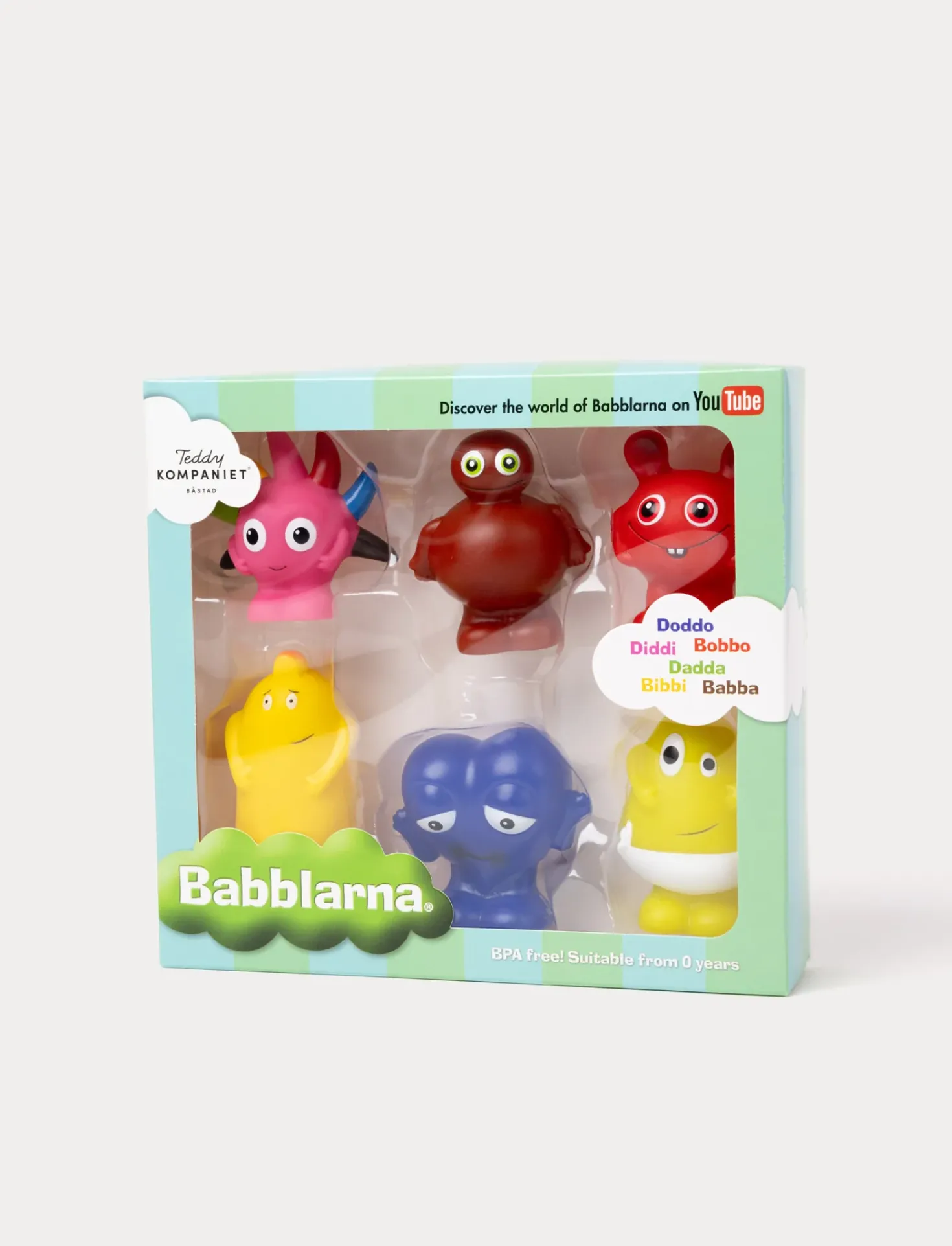 Babblarna, Plastfigurer, BD Mix, 6 st