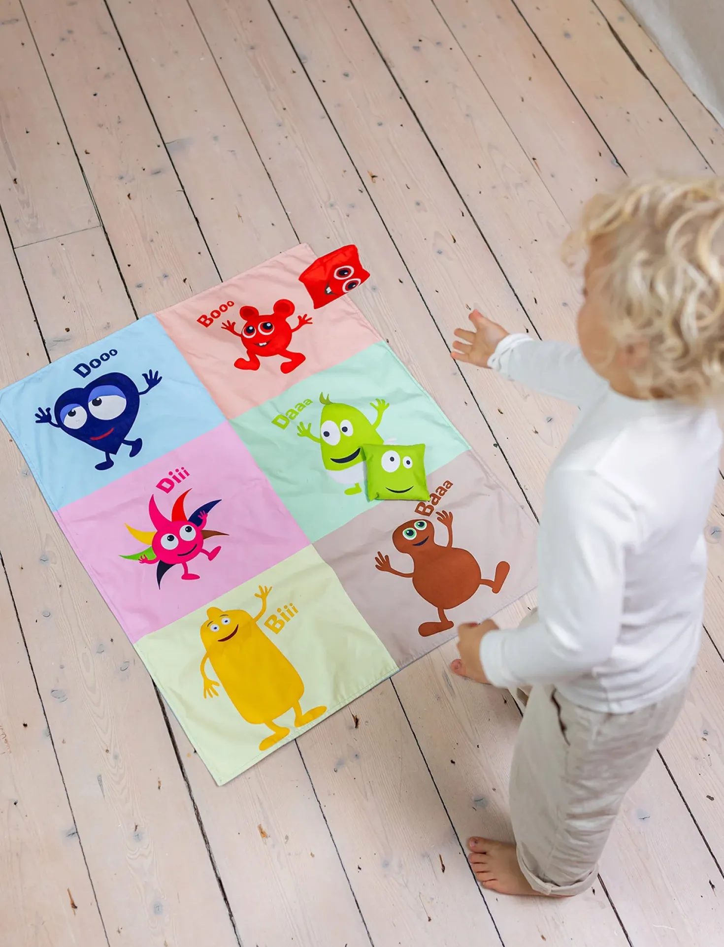 Babblarna, Ärtpåsespel