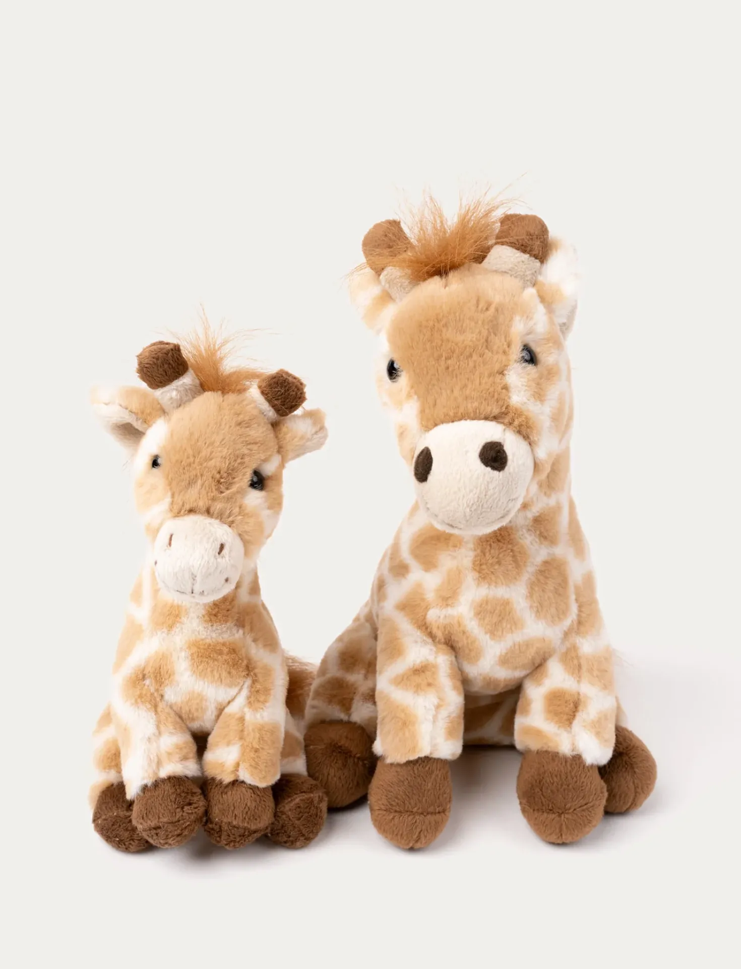 Giraff med unge, Gosig duo