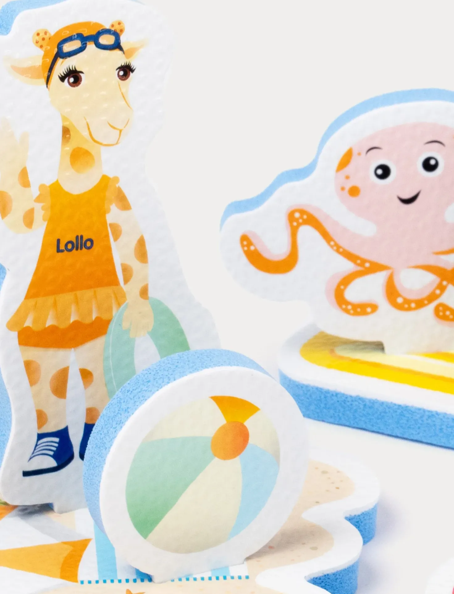 Lollo & Bernie, Badleksaker