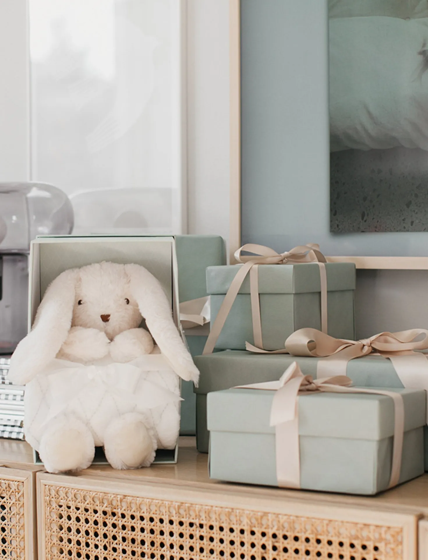 Svea med filt i presentbox