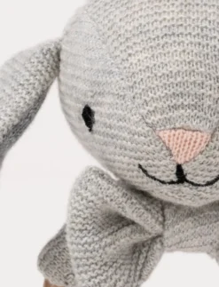 Teddy Baby, Skallra, Kanin, stickad