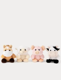 Teddy Farm, Beanies, Set